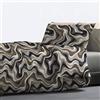 Riad Arredo Set Copripiumino 100% Cotone Morbido Mano Delicata - Parure Sacco Piumino con Federe Made in Italy (Magma Dark,Singolo 150x250 cm + 1 Federa 52x82)