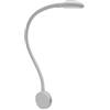 kalb Material für Möbel Lampada a LED per il letto + stazione di ricarica USB Lampade Touch da letto Lampada da lettura Luce da lettura Caricabatterie, colore: bianco