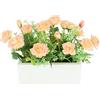Flair Flower Fiore artificiale in scatola, 20 x 26 cm, rose artificiali, rose artificiali, piante artificiali, fiori di seta, decorazione per matrimoni, decorazione da tavolo, fiori di seta decorativi