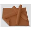 Lemos Home - Set di tovagliette da tavola, 4 pezzi, circa 46 x 36 cm in cotone (marrone chiaro)