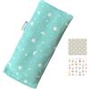 SACOS TERMICOS MI SAQUITO Sacco termico per semi per neonati 20 x 10 cm con custodia lavabile, sacchetto antiallergico per microonde - Borsa termica con semi di grano e lavanda per neonato - sollievo coliche bambino (B-JADE)