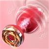 Coolkim Plug Anale-dilatatore Donna Sexytoysys Uomo Sex Toys Coppia Vibratoreper Uomo Professionale Dildo Anale Vibratore Toys Sessuali per Uomini Anello Vibrante per il pene con 10 Modalità, A26011208