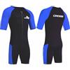 CRESSI Tiburon Man Shorty Wetsuit 2mm - Muta Shorty Uomo realizzata in Neoprene Ultra Stretch 1.5/2mm e Elastane, Nero/Fluo Lime, XL/5