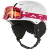 Mc Kinley Mckinley Mistralfoxy, casco unisex da sci e set di occhiali, rosa, M