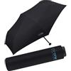happy rain Ombrello Air One Pocket, Nero, 90 cm