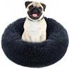 OKPOW Cuccia Morbida per Cani Gatto: Pelosa Lettino Puffy per Cuccioli Nuvola - Lavabile Peluche Ciambella Cuccia Calmante per Animali Domestici