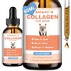SANTKOL Collagene per Cani, Supporto per Anche e articolazioni, Pelle e Pelo, 60 ml