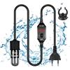 Vegena Riscaldatore Acquario, 10W Mini Riscaldatore per Acquario, Riscaldatore Sommergibile, 18-34 ℃ Riscaldatore per Acquario con Controllore di Temperatura per Serbatoi di Pesce Acquari da 2L