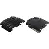 ACOLY 2 pezzi Copri passaruota anteriore sinistro e destro 51717143849 51717143850 Accessori per auto Pannello di accesso alla lampadina del faro del parafango per BMW E90 E91