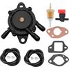 Hippotech 16700-Z0J-003 Pompa Carburante per Motori Honda GC135, GC160, GC190, GCV520, GCV530, GX620, GX670, GXV610, GXV620, GXV670, GCV530U, GX610K1 con Kit Guarnizioni Tubo Carburante
