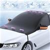 NNOVAT Copri Parabrezza Auto per Audi A1 A3 A4 A5 A6 A7 A8 A4L A6L Q2 Q3 Q5 Q7 1995-2023 2024,Protezione Parabrezza Antighiaccio Copertura Specchietto Retrovisore