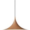 Gubi - Sospensione Semi - Arancione - Metallo smaltato - Designer Torsten Thorup