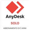 AnyDesk Solo - licenza professionale per uso individuale - abbonamento 3 anni - ADSOLO-3