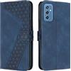 OKZone Cover per Samsung Galaxy M52 5G, Custodia in Pelle Samsung M52 5G, Antiurto Cover a Libro Galaxy M52 5G Magnetica Portafoglio Folio PU Pelle Flip Caso con Wallet Case Cover (Blu)