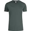 Clique T-Shirt CLIQUE Basic Active T GrigioCanna di fucile