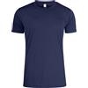 Clique T-Shirt CLIQUE Basic Active T BluBlu
