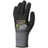 Coverguard Guanti Coverguard Eurolite 15N606D puntinati resistenti all'abrasionenero grigio