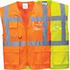 Port West Gilet A/V Portwest Athens Meshair ExecutiveYellow