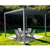 SalMar Pergola Bioclimatica Palmas Antracite 3x3 M0988-38 di SalMar