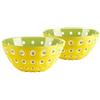 Guzzini Le Murrine Set 2 Ciotoline Zafferano Verde Di Guzzini