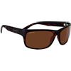 Serengeti Pistoia Occhiali da Sole, Unisex, Pistoia, Pistoia Satin Black Polarized 555nm Blue