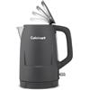 Cuisinart Core Collection Bollitore | 1,5 L a Doppia Parete | Senza BPA | Ebollizione Rapida | Interno in Acciaio Inox | Esterno Cool-Touch | Finitura Grigio Pietra Contemporanea