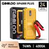 GOOLOO Power Bank Avviatore d'Emergenza 4000A 20000mAh, Booster per Auto, Batteria Esterna 12V, Dispositivo di Avviamento per Benzina e Diesel