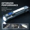 Warsun Torcia ricaricabile WARSUN Torcia magnetica super luminosa ad alti lumen Potente torcia portatile impermeabile a LED portatile