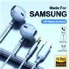 TekaGene Per Samsung Cuffie HiFi Surround Sound In-ear USB Tipo C 3,5 mm Con controllo del filo Tappi per le orecchie cablati per Galaxy S24 S23 S22 Ultra