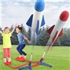 NOVELTYRC Bambini Outdoor Rocket Foot Pump Outdoor Air Pressing flying Rocket Suit salti Air Powered Rocket Launcher Game bambini Toy Gifts