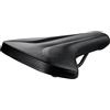 Selle Italia GT-1 - Sella City Bike in EVA, Telaio FEC, Massimo Comfort e Leggerezza, Seduta Unisex Anti-prostata, Sistema Lock-on Senza Utilizzo di Collanti - Taglia unica, Nero