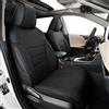 EKR Rav4 - Set completo di coprisedili per auto e camion, in pelle, per Toyota RAV4 Hybrid 2019-2025 (non per ibrido/PHEV XSE, SE), impermeabili, in ecopelle (nero)
