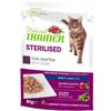 Natural Trainer Adult Sterilised Bocconcini in salsa 85 gr Anatra - confezione da 12 pezzi - Cibo umido per gatti - 1° ORDINE? 20% di sconto SU BRAND ESCLUSIVI, codice BZR20