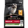 Purina Pro Plan Healthy Start Puppy Medium Crocchette Cane Pollo 3 kg - Croccantini per cani - 1° ORDINE? 20% di sconto SU BRAND ESCLUSIVI, codice BZR20