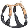 Ferplast Pettorina vera pelle naturale cani cane imbottita borchie GIOTTO LUXOR BEIGE P