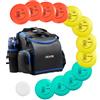 VEVOR Set da Golf a Dischi 12 + 1 pezzi per Principianti, Set Iniziale di Dischi da Golf per Adulti con Putter, Mid-range, Driver, Mini Marcatore, Zaino Portatile, per Giardino, Prato, Spiaggia