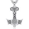 AEONSLOVE Collana Martello di Thor Argento 925 Ciondolo Martello Thor Vichinga Collana Mjolnir Thor Vichingo Collane Vichinghi Uomo Gioielli Mitologica Nordica Gioielli Amuleto Nordico