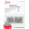 Dritz Hooks & Eyes Nichel Dimensione 2