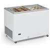 Mondial Congelatore orizzontale con vetri scorrevoli - Capacità litri 256 - Temperatura -18°-25°C- cm 106.3 x 67 x 89.5 h