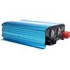 PNI Inverter da Auto PNI SP1000W Convertitore a onda sinusoidale pura, Convertitore di potenza da 12 V CC a 230 V CA, 2 prese Schuko