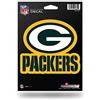 Rico Industries NFL Packers - Decalcomania per fustellatura media, 22,9 x 12,7 x 0,5 cm, logo della squadra