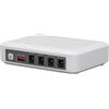 Walfront Mini UPS 6000MAH Grande capacità DC 5V 9v 12V Uscita più Guardie UPS UPS Alimentatore Backup Modem Modem Securizzazione Fotocamera Non Interruzione (Spina europea)