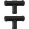 SG Store 2 tubi di raffreddamento dell'acqua per riscaldamento, 1,9 x 1,6 x 1,9 cm, per sistema di raffreddamento del motore del tubo del riscaldatore dell'auto