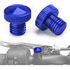 CXEPI CXPEI Coppia M10x1,25 Alluminio Tappi per Fori specchietti de Moto Compatibili con MT07 FZ07 MT09 FZ09 MT10 MT25 MT125 MT15 MT01 MT03 XSR700 XSR900 NMAX 125 Tracer 9GT 900GT