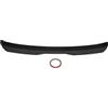 EIMSOAH Alettone posteriore universale per auto, alettone per baule posteriore, alettone per tetto posteriore, ABS, per MK1 Mk2 Mk3 MK4 MK5 MK6 MK7 2000 al 2022 (Nero)
