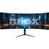 Nilox Monitor Curvo 49" Dual QHD 5120x1440 IPS Nero
