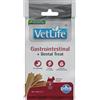 FARMINA Vet Life Dental Treat Gastrointestinal Mini 60 g (7 pz) snack dentale per cani di piccola taglia