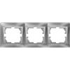 Brightium Cornice a 3 elementi argento serie EUROPA