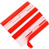 Sliverdew Cerniere in acrilico e plastica trasparente, cerniere autoadesive pieghevoli, attrezzi per armadio, 100x42 mm