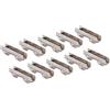 TopHomer 10 ruote per porte scorrevoli scanalate, larghezza 8 mm, rulli di ricambio per porte in vetro, cassetti, mobili, pulegge doccia